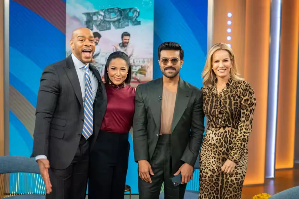 Ram charan at good morning america