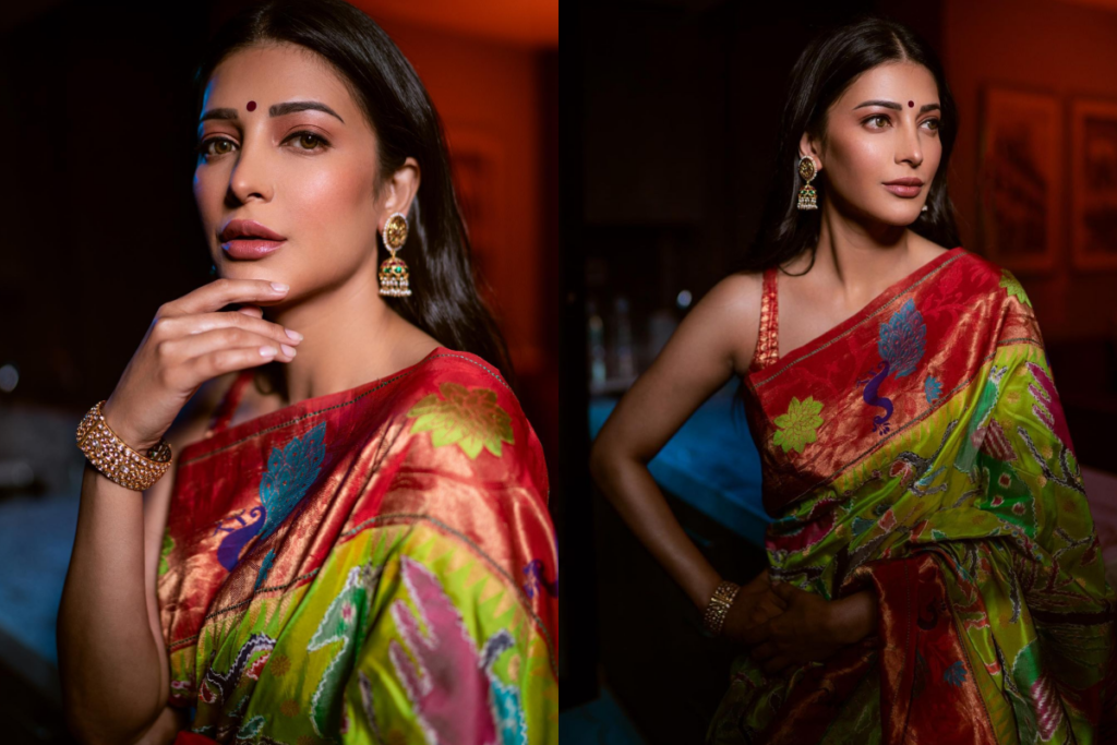 Shruti Haasan Saree Photos