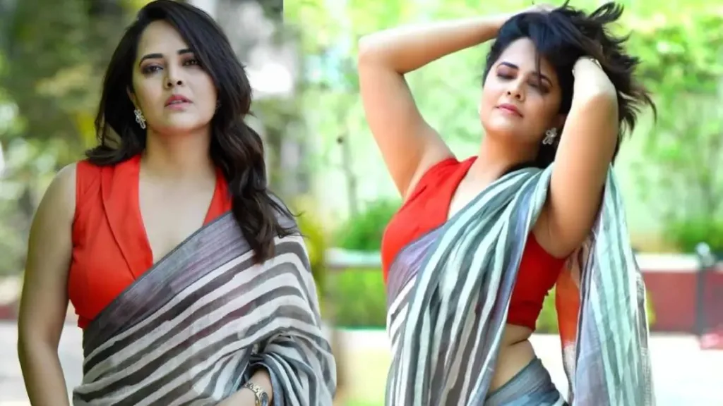 Anasuya saree Photos