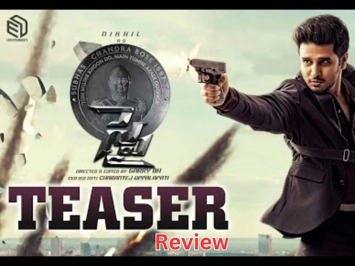 nikhil spy movie teaser review