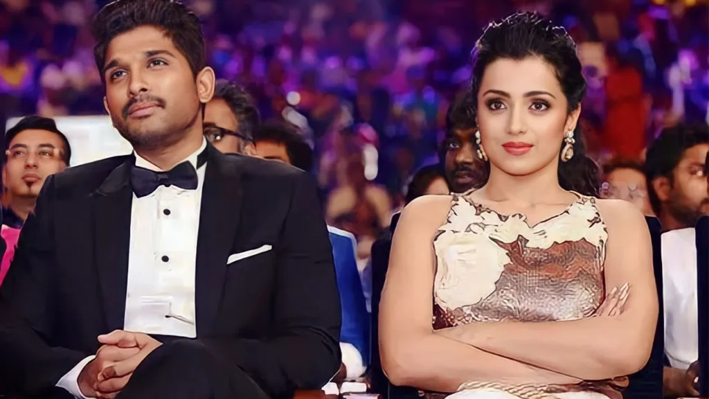 Allu Arjun and Trisha